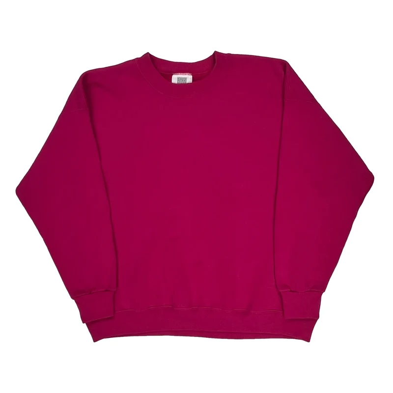 Made In USA Lee Sweatshirt - 2XL Red Cotton Blend