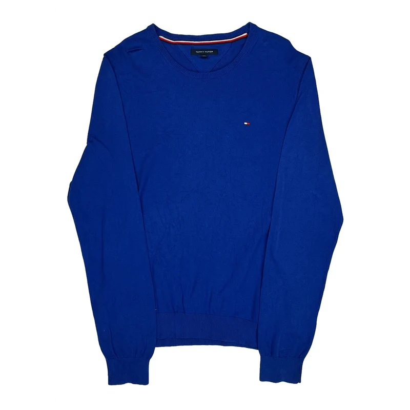 Tommy Hilfiger Jumper - XL Blue Cotton