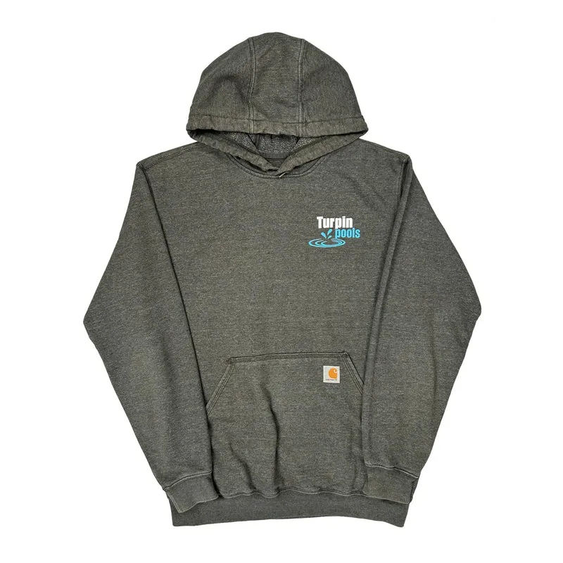 Turpin Pools And Landscape Carhartt Hoodie - Medium Grey Cotton