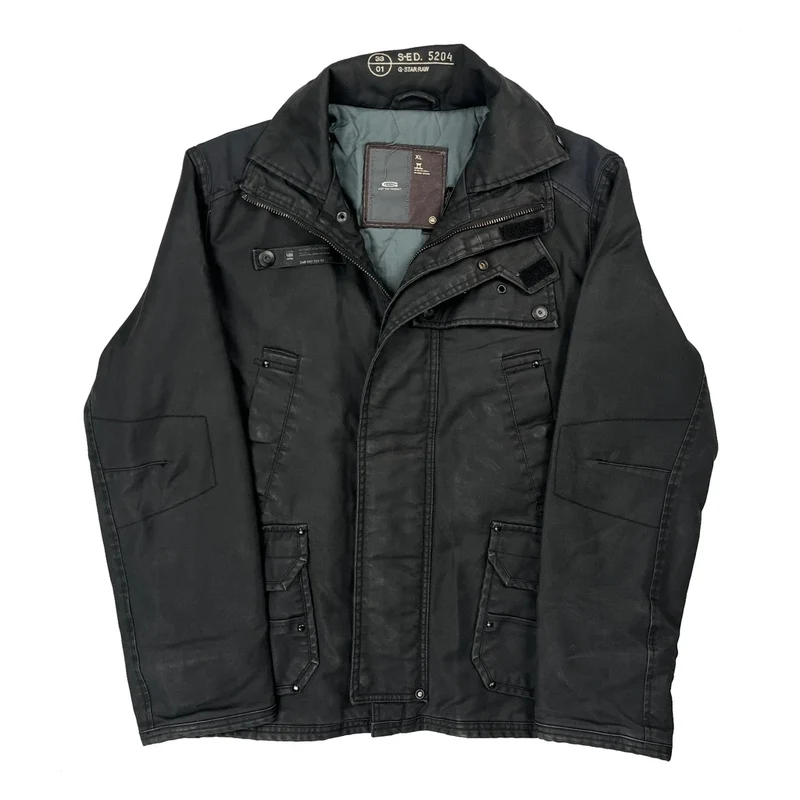 G-Star Jacket - XL Black Cotton