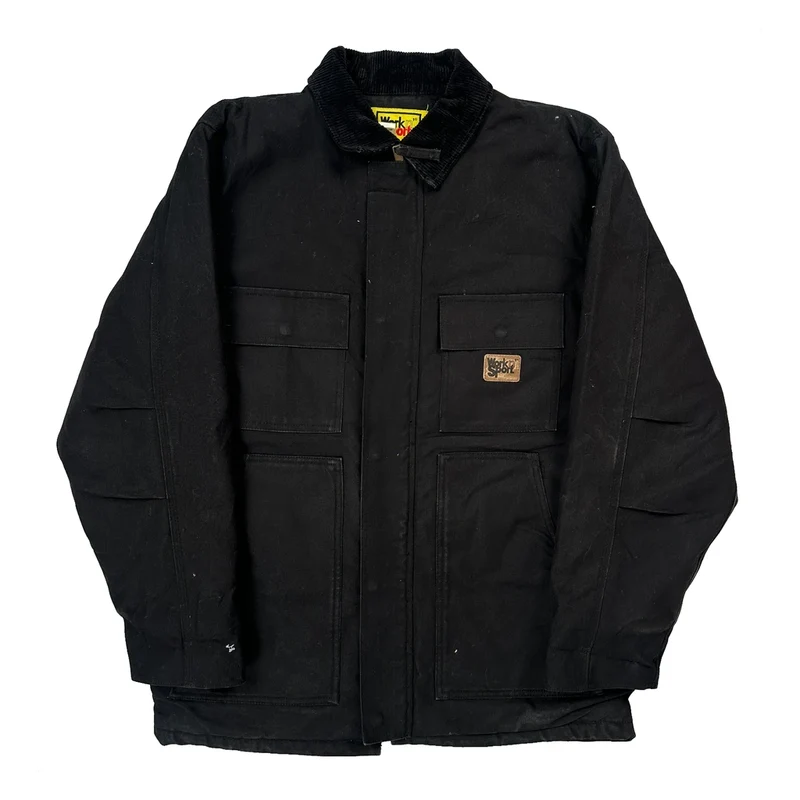 Workn'Sport Jacket - Medium Black Cotton