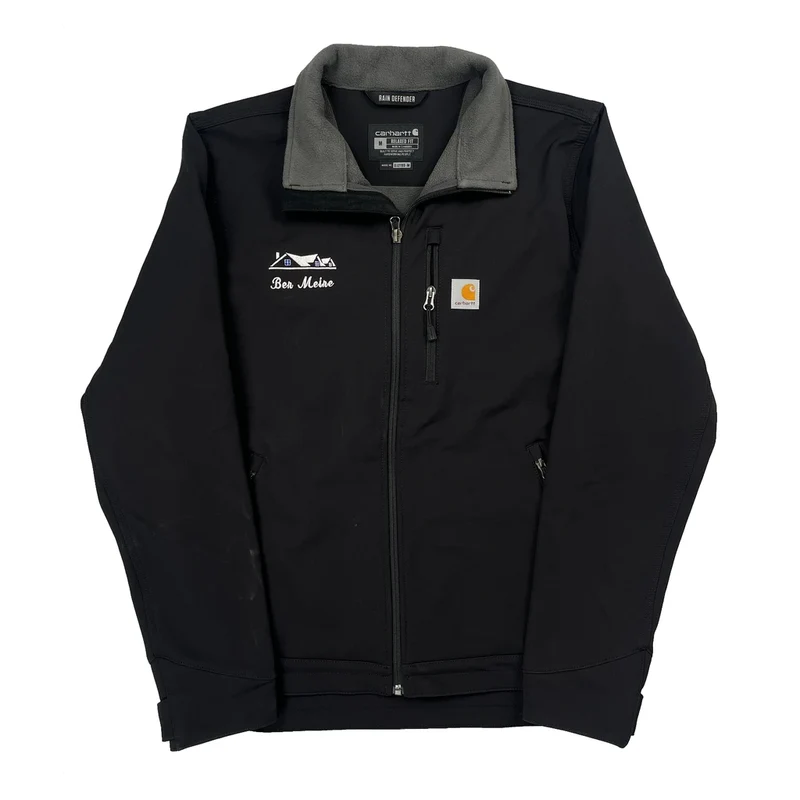 Rain Defender Carhartt Jacket - Medium Black Polyester