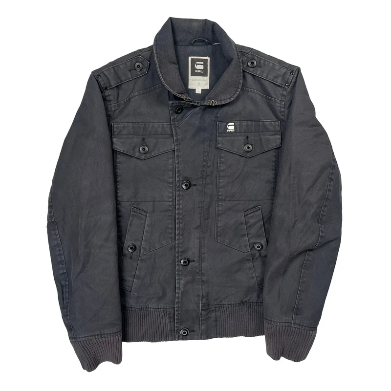 G-Star Jacket - Large Gray Cotton