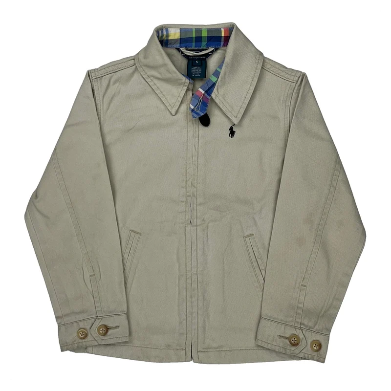 Age 5 Polo By Ralph Lauren Jacket - XS Beige Cotton