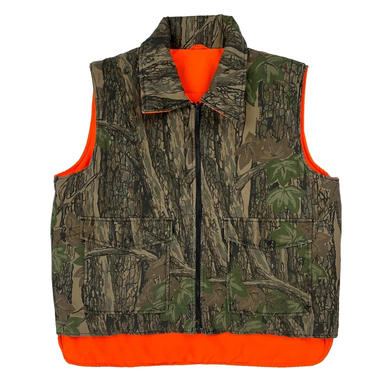 Unbranded Camo Gilet - Large Green Polyester