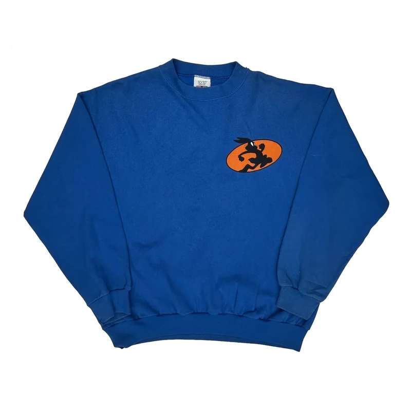 Made In USA 20/20 Looney Tunes Sweatshirt - XL Blue Cotton
