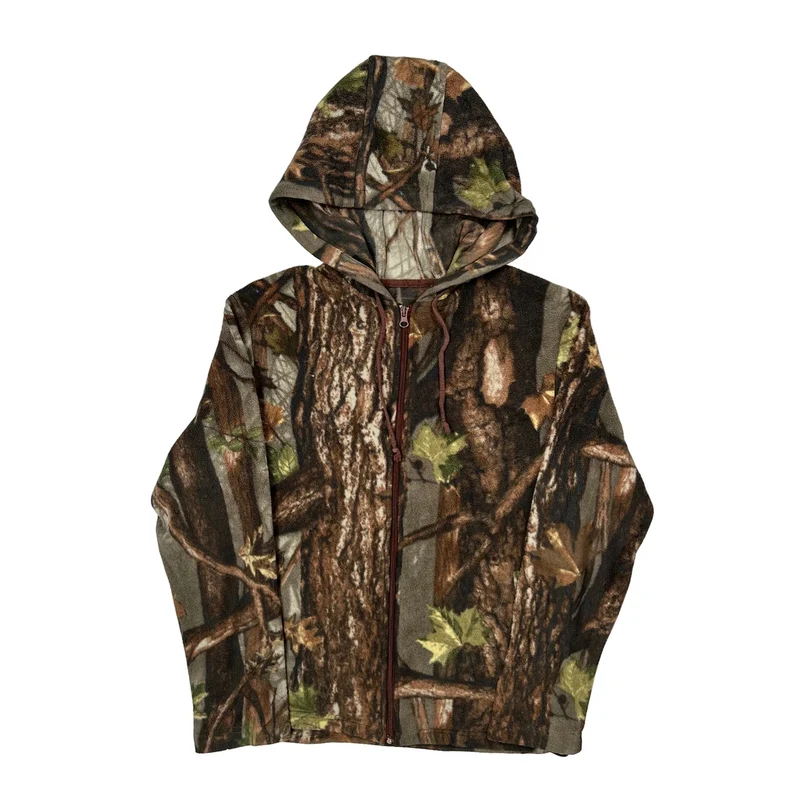 Unbranded Camo Fleece - Medium Brown Polyester