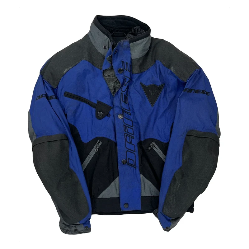 Dainese Motorcycle Jacket - Medium Blue Polyester