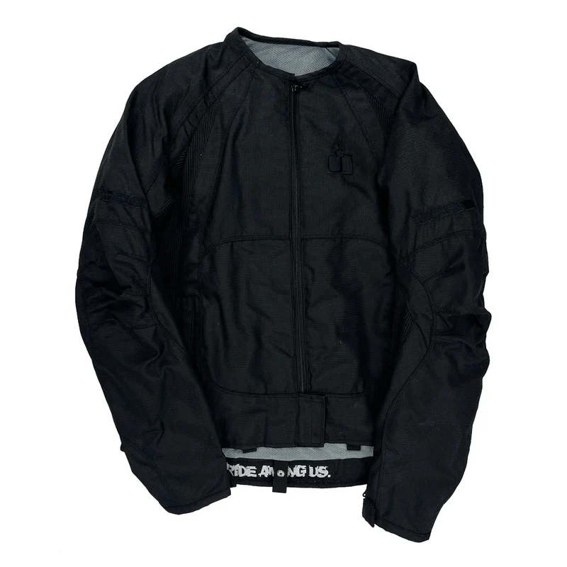 Icon Motorcycle Jacket - Medium Black Polyester