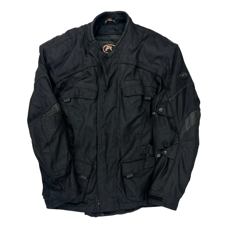 Lg Fields Motorcycle Jacket - Large Black Polyester