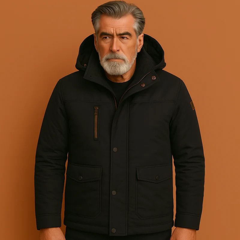 Warme Heren Winterparka – Stijlvol & Comfortabel voor Koude Dagen