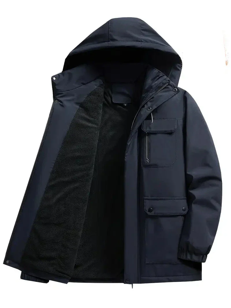 Heren Winterjas Waterdicht – Comfortabele Parka Regular Fit