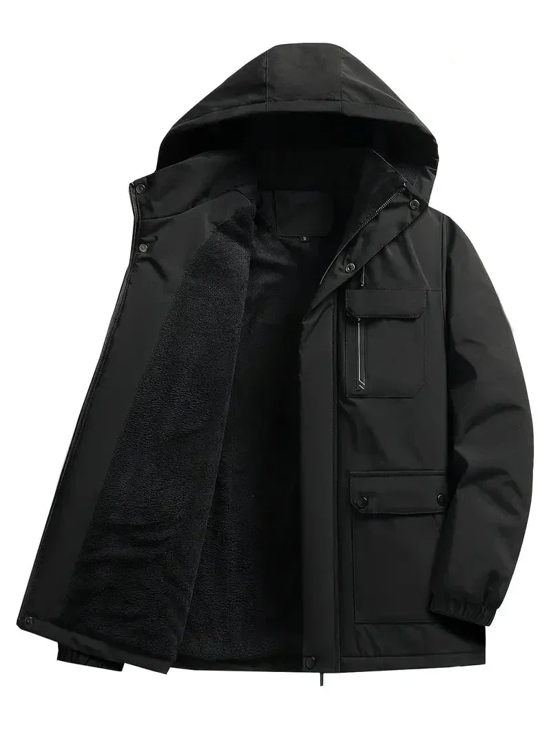Heren Winterjas Waterdicht – Comfortabele Parka Regular Fit