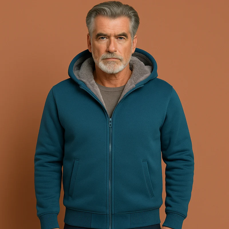 Heren Warm Wintervest met Capuchon – Comfort en Stijl