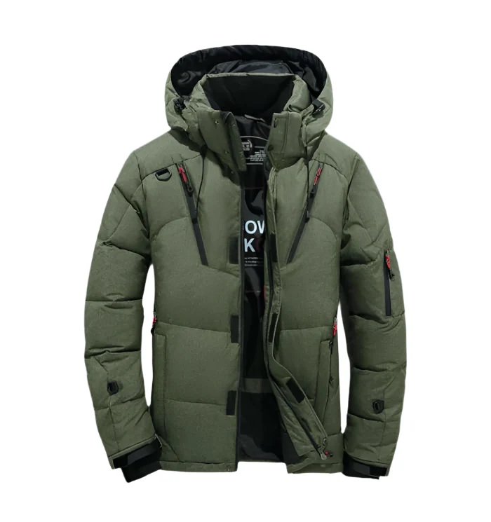 Heren Parka Winterjas met Capuchon