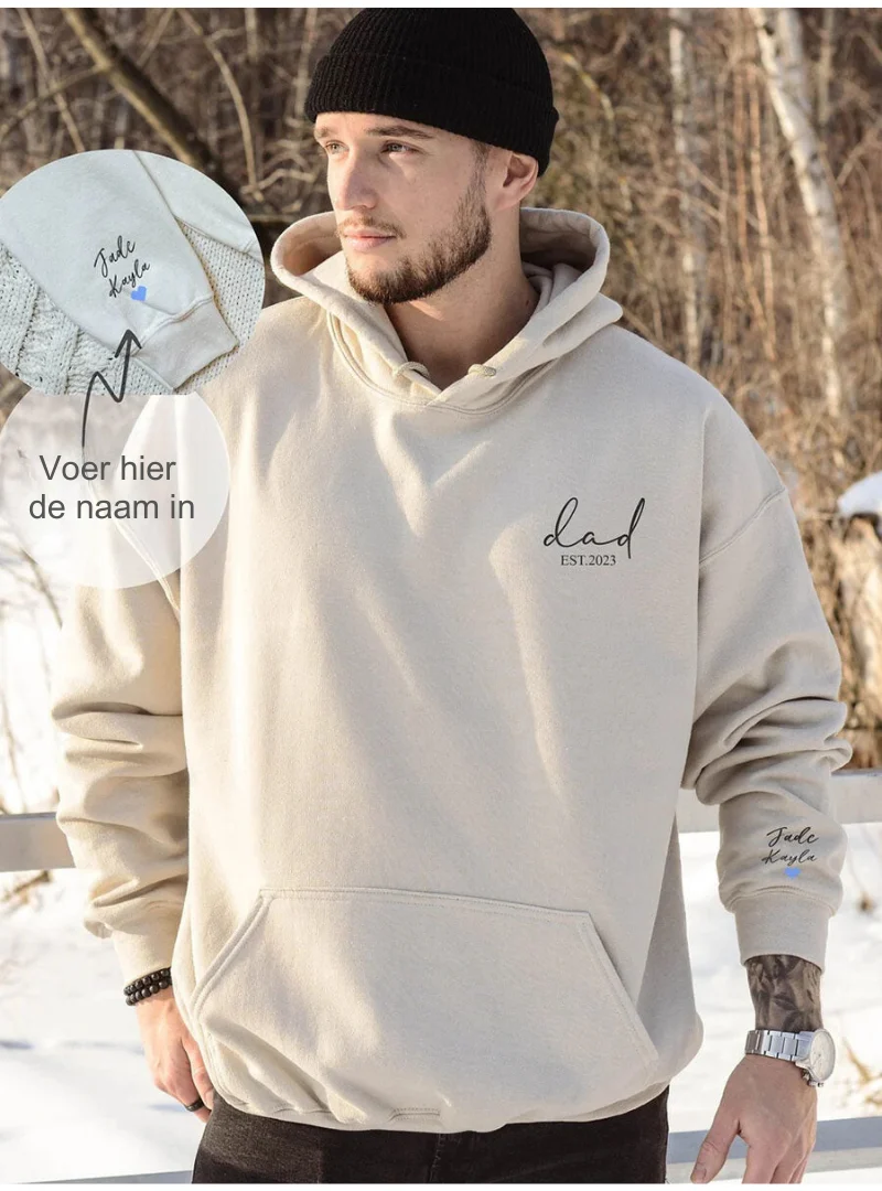 Unisex Gepersonaliseerde DadHug | Het Perfecte Cadeau