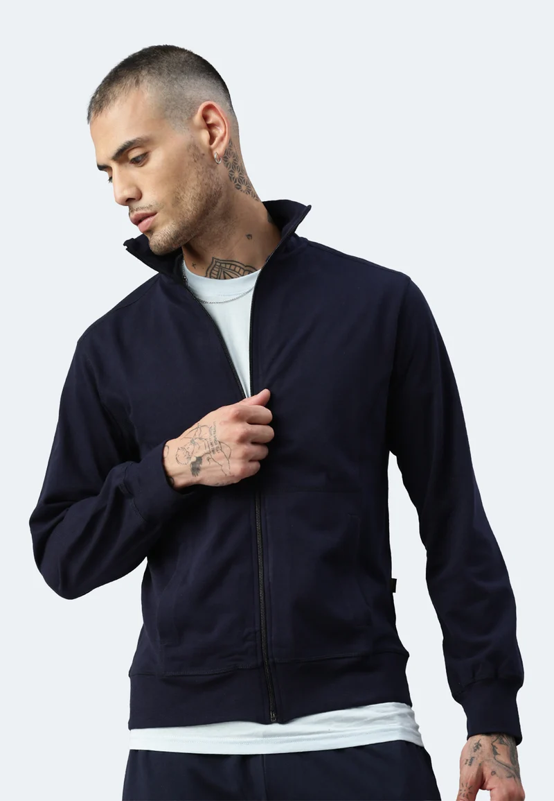 Zip Baumwoll Jacke Dallas