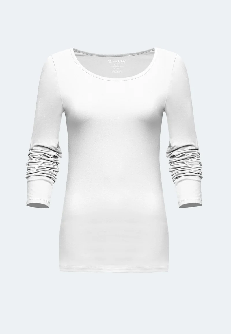 Stretch Langarm-T-Shirt Liliane