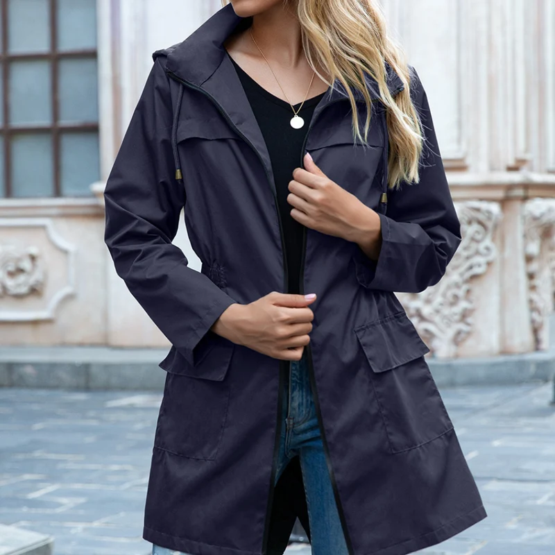 Elvara Outdoor Jas voor Dames - Winddicht en Stijlvol