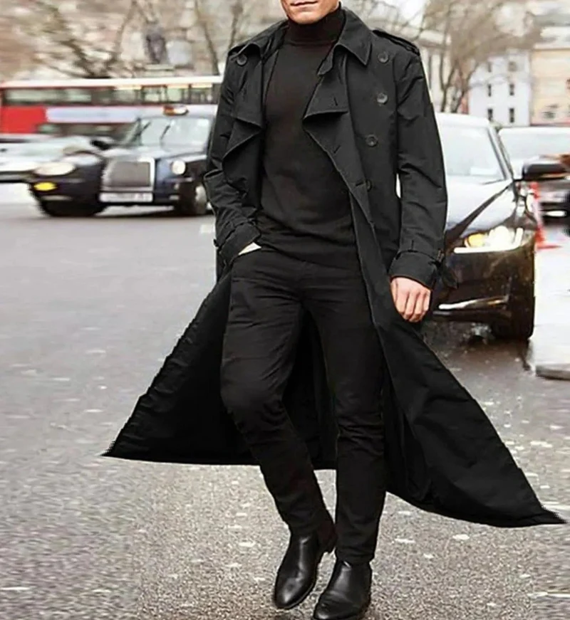 Jasper - Moderne Trenchcoat voor Heren