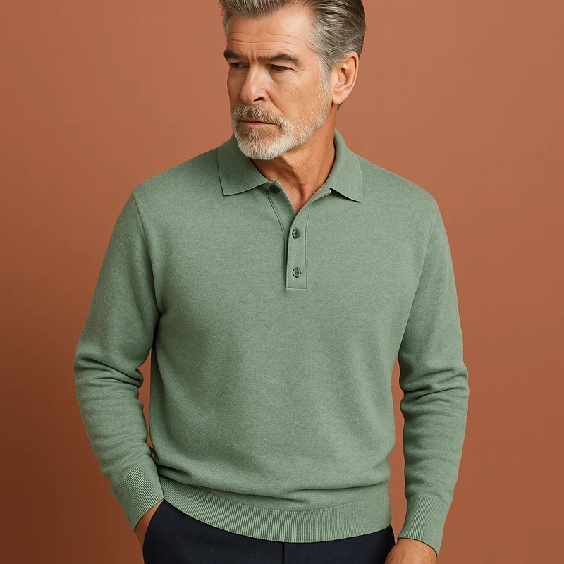 Heren Polotrui: Comfortabele & Stijlvolle Polosweater