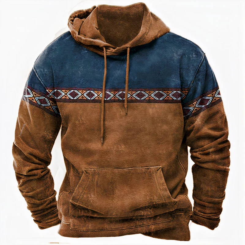 Heren Vintage Trui – Tijdloze Retro Stijl voor Elke Gelegenheid