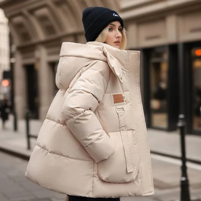 Dames Winter Pufferjas - Warm, Stijlvol en Waterdicht