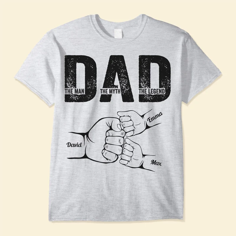 Unisex 'Dad. The Man. The Myth. The Legend.' Kleding Collectie