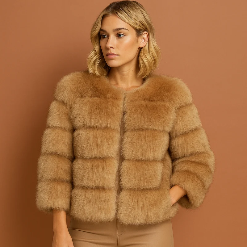 Elegante Damesjas met Luxe Uitstraling voor Elk Seizoen