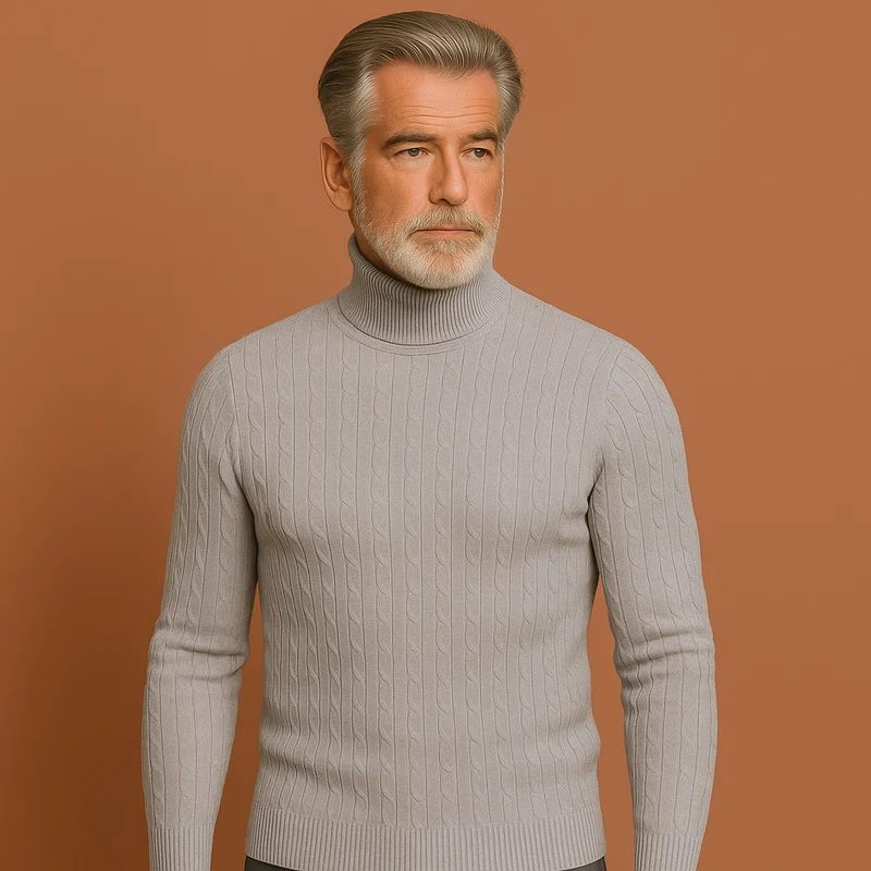 Ribgebreide Heren Coltrui: Tijdloze Stijl & Comfort