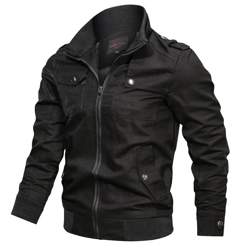Zomerjas Heren - Stoere Motorfietsstijl | Diverse Kleuren