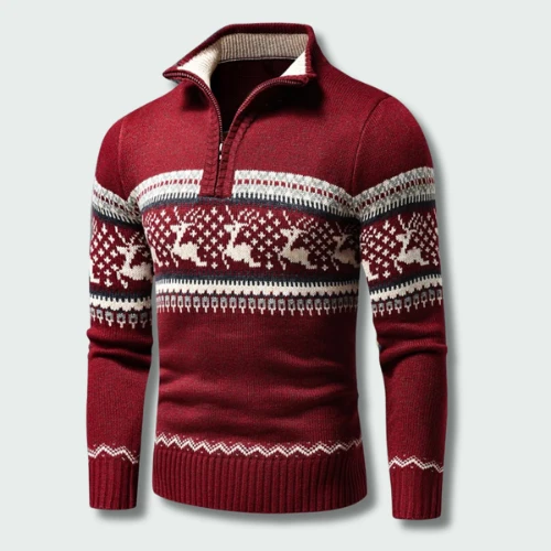Heren Trui met Rits | Comfort & Stijl voor de Winter