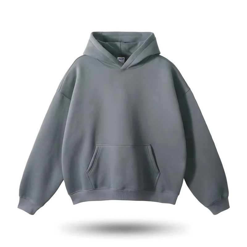Heren Hoodie met Oversized Pasvorm en Kangoeroezak