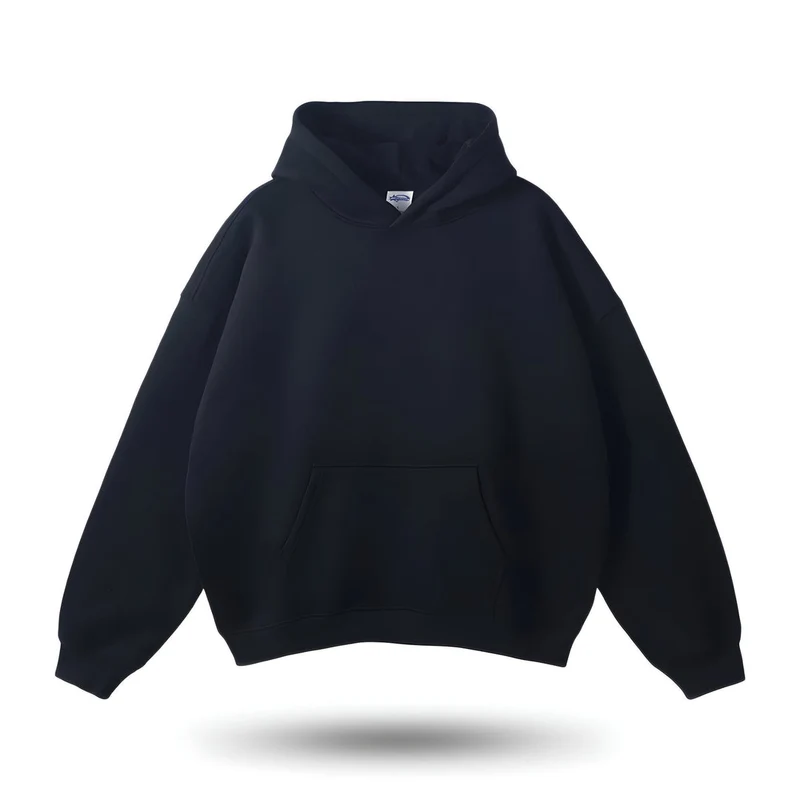 Heren Hoodie met Oversized Pasvorm en Kangoeroezak