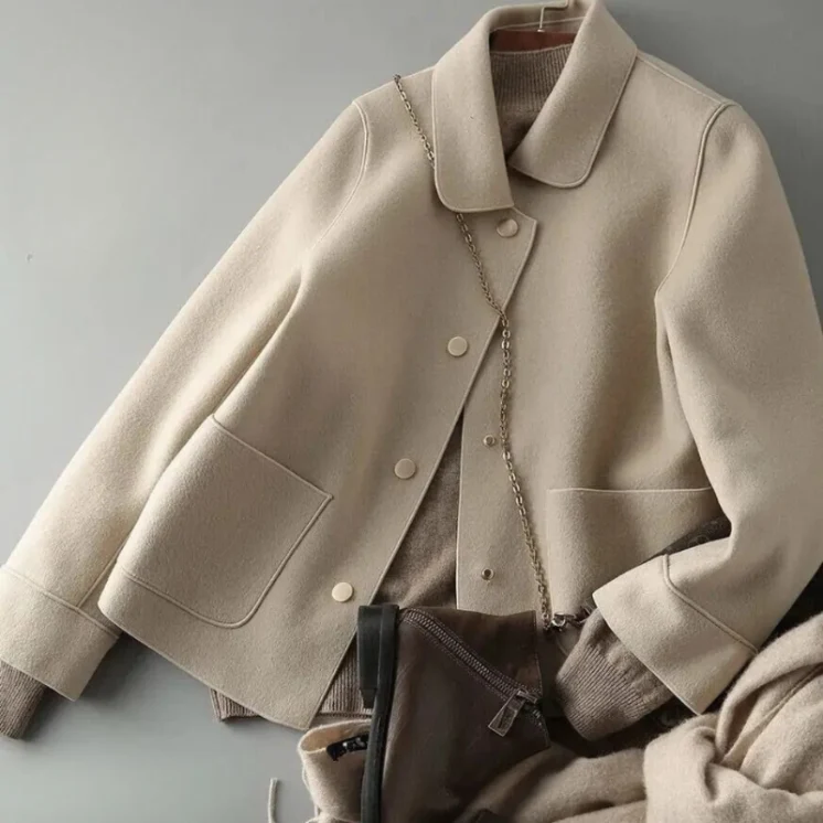 Stijlvol Beige Dames Tussenjasje - Licht & Veelzijdig