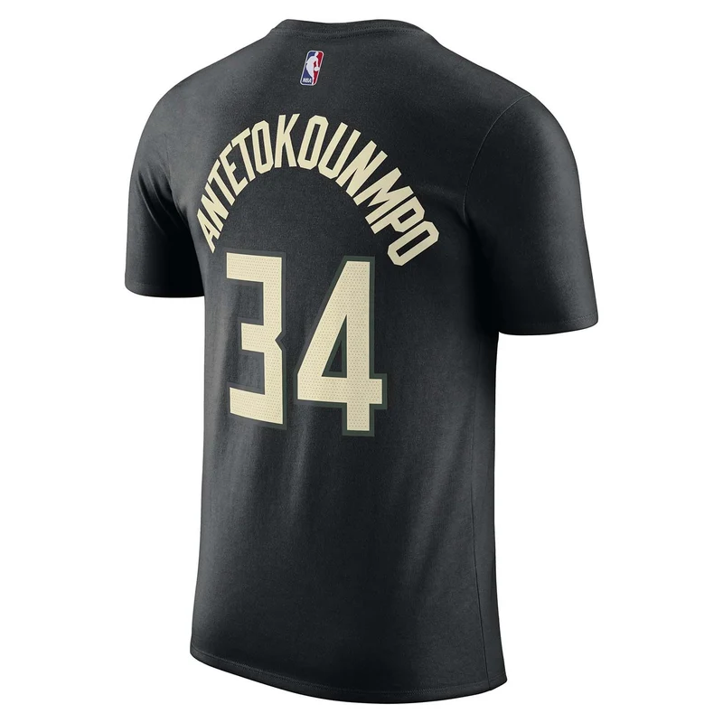 Giannis Antetokounmpo Milwaukee Bucks Statement Edition Jordan NBA-herenshirt