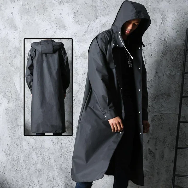 Regenjas met Capuchon - Waterdicht en Winddicht | Unisex