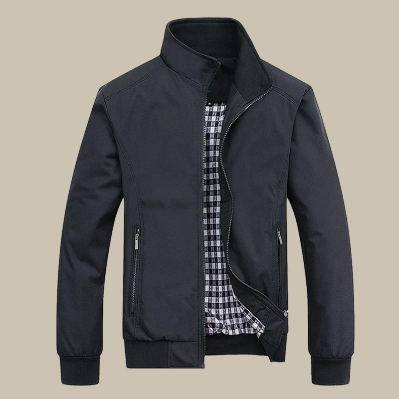 Winddichte Casual Mannenjas | Stijlvolle Bescherming
