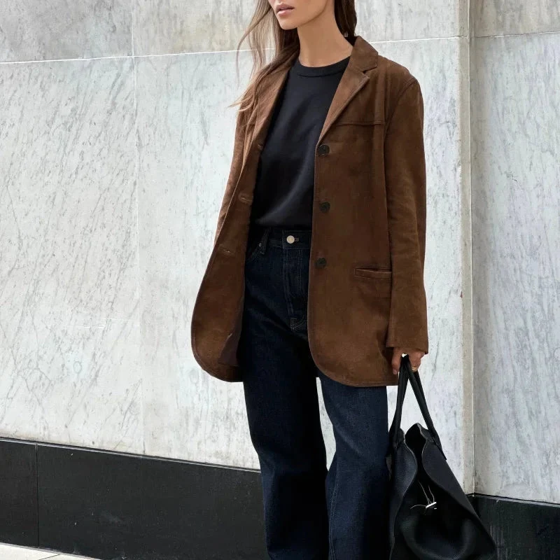 Elodie Dames Jasje - Stijlvolle Blazer voor Voorjaar