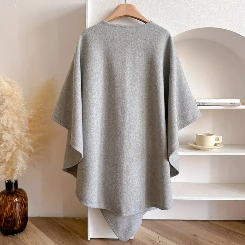 Winddichte Sjaal Jas - Luxe en Elegant | Veelzijdige Kleuren