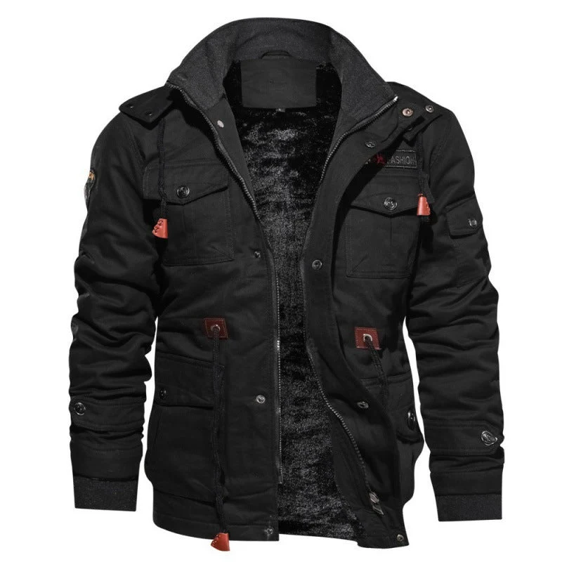 Fleece-gevoerde Winterjas Heren - Warme Stijlvolle Jas