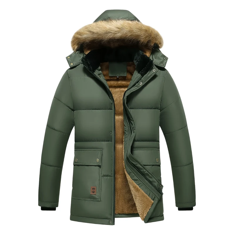 Heren Winterjas - Gevoerd | Wind- en Waterdicht