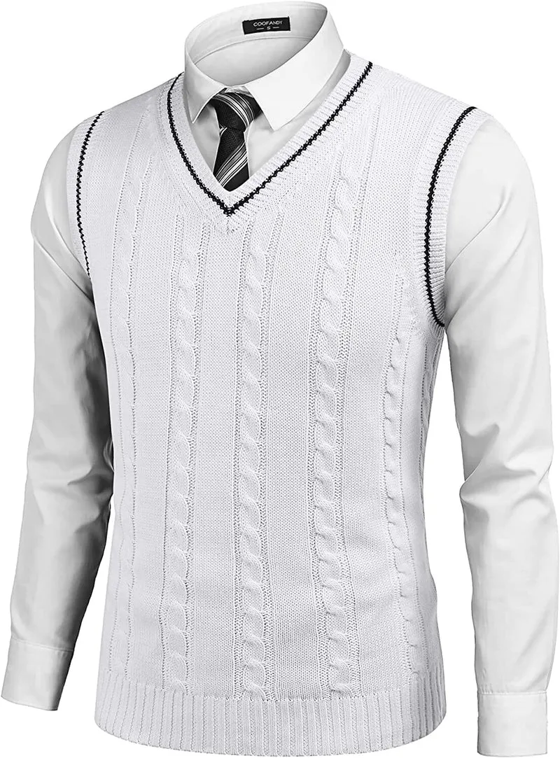 Stijlvolle Gebreide Pullover Vest - Zacht en Ademend