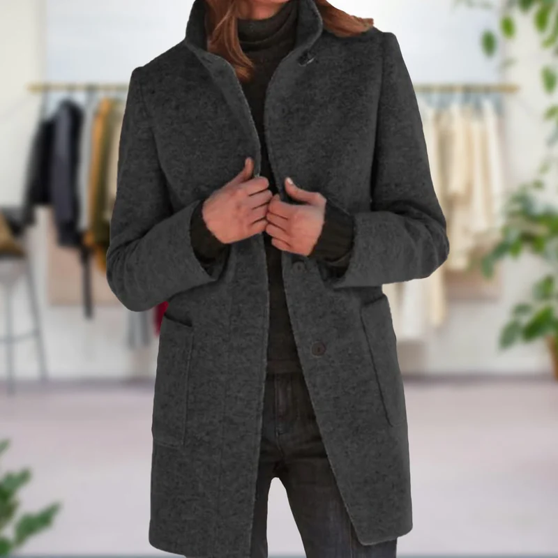 Stijlvolle Dames Herfstjas - Elegante & Comfortabele Warmte