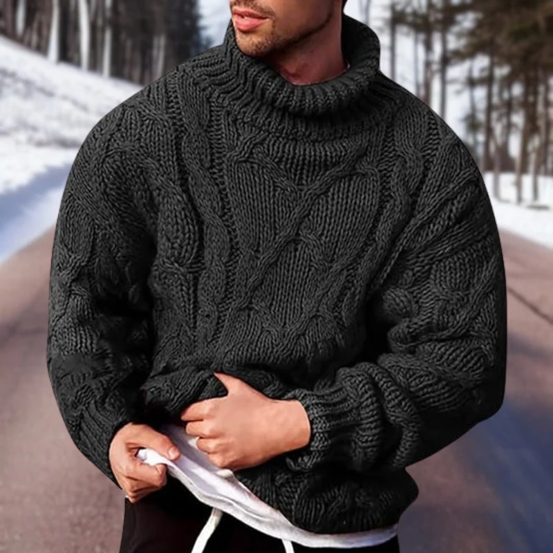 Herentrui Gebreid voor de Winter - Stijlvol & Comfortabel