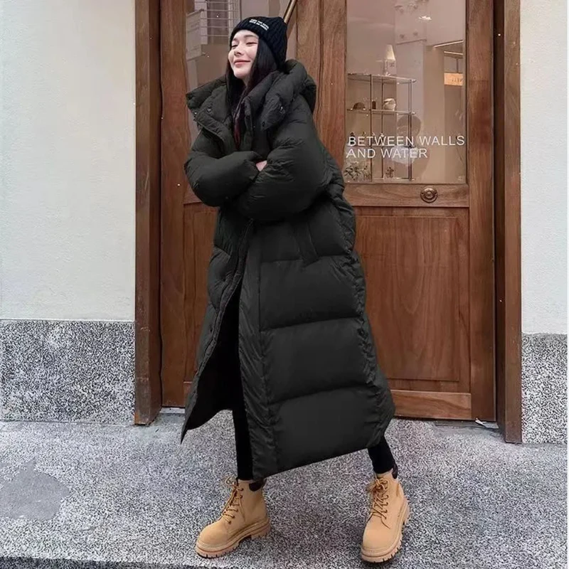 Warme Lange Jas voor Vrouwen - Elegantie en Warmte