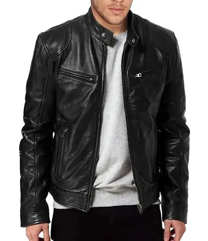 Motorjas Bikerjack Heren | Erwan Stijlvol Beschermend