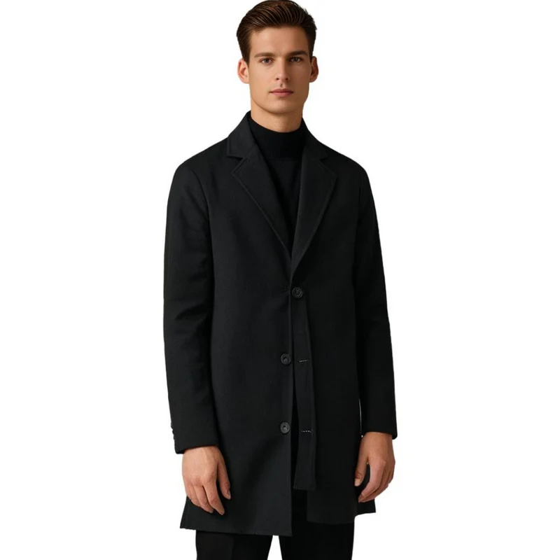 Lange Klassieke Parka Jas voor Heren - Warmte en Stijl