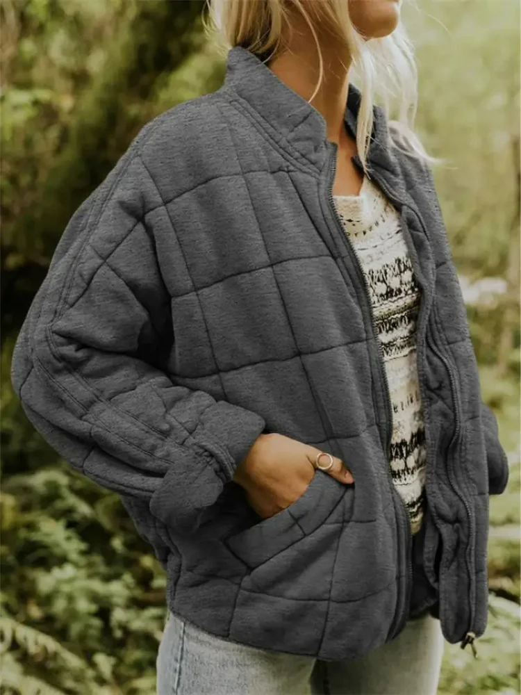Modieuze Oversized Dames Overgangsjas