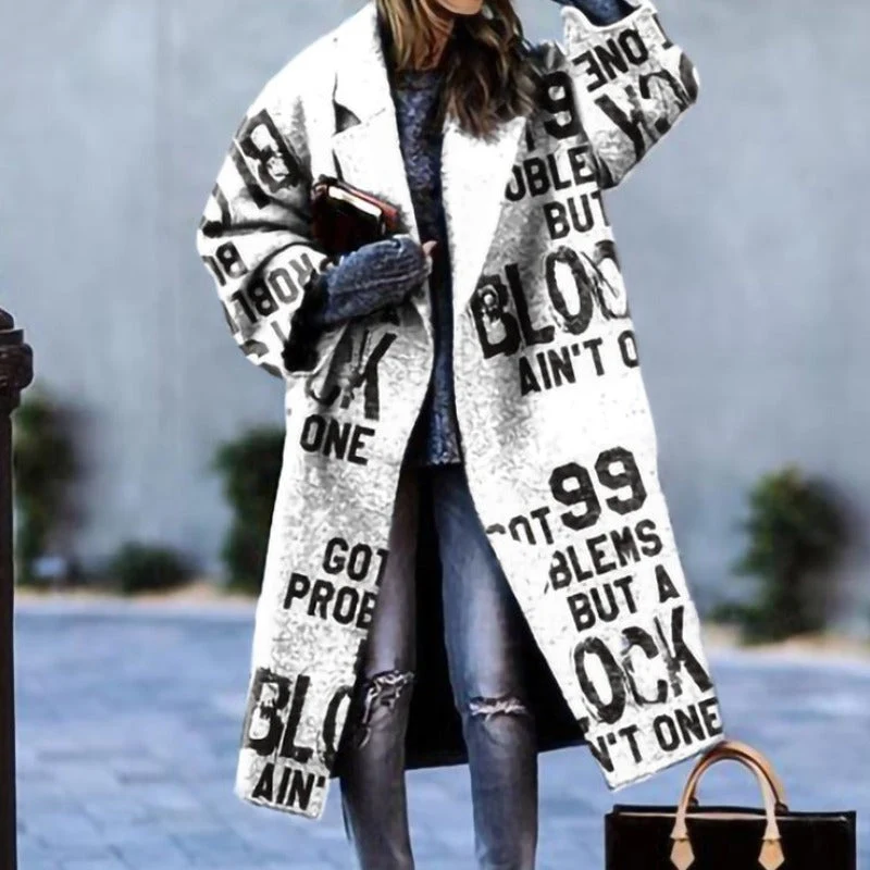 Elegante Warme Jas voor de Winter